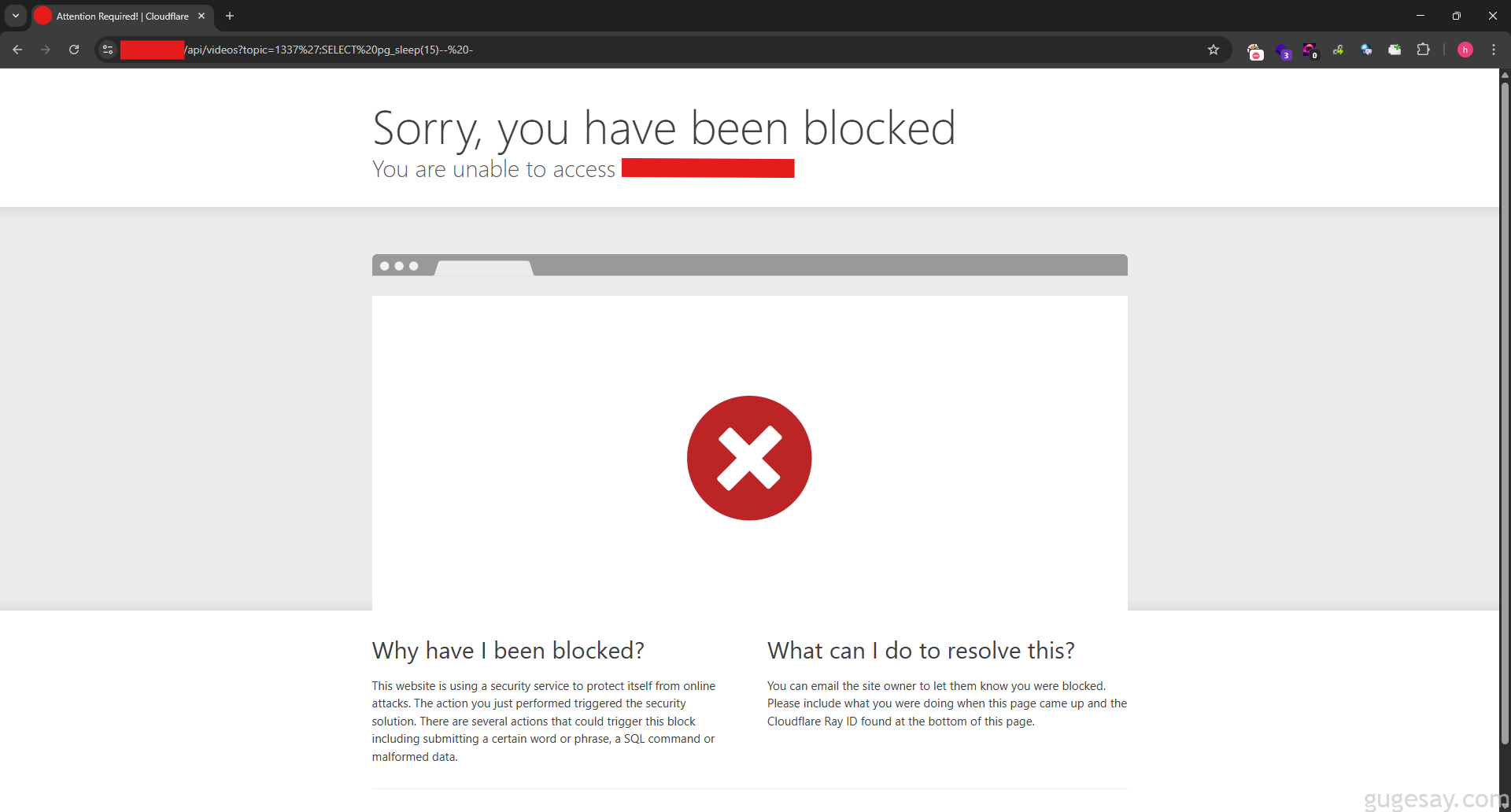 cloudflare WAF