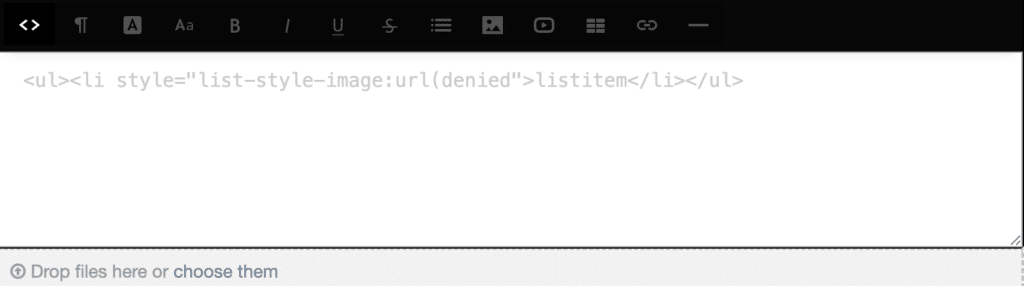 htmLawed阻止style属性中的URI
