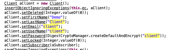 图片:显示静态凭证的配置对话框