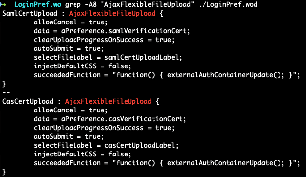 图片:显示 LoginPref 使用 Ajax 的代码