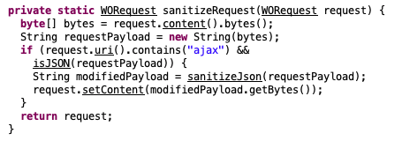 图片:包含多个净化步骤的代码片段